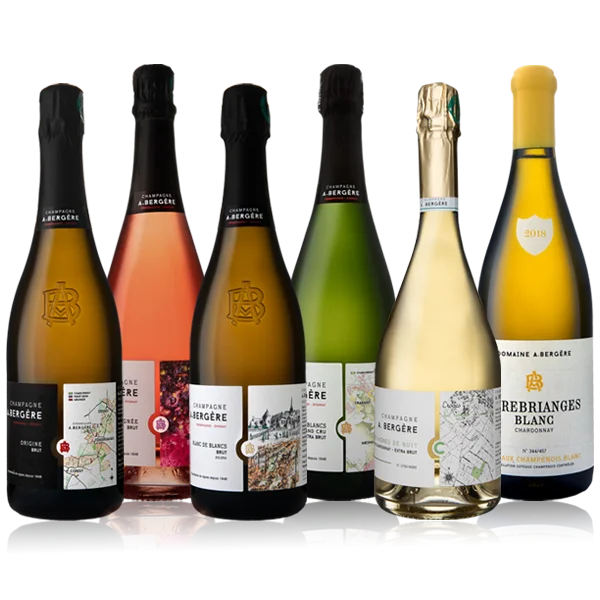 Caisse Champagne Bergère Vins Rouges Harmonieux Occasion