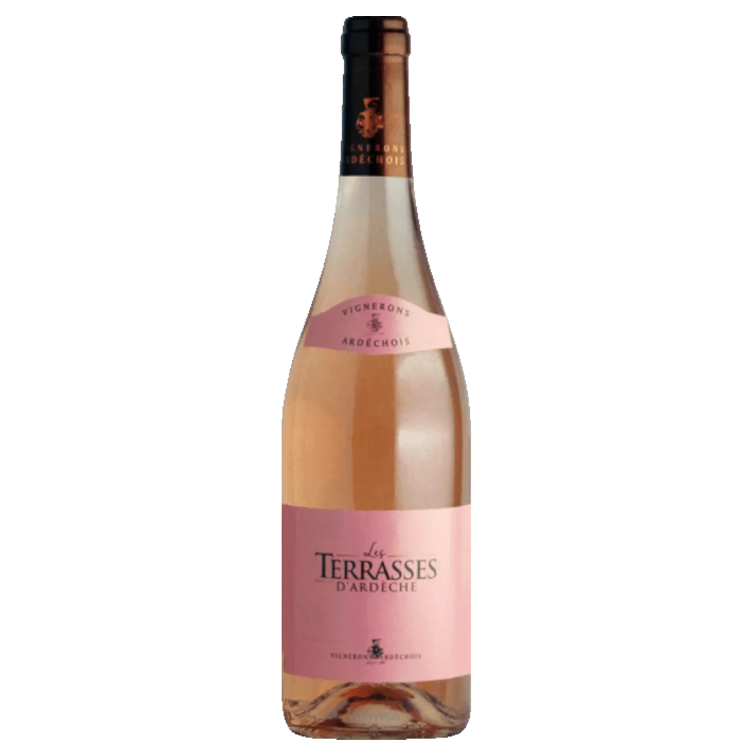 VdF – « Les Terrasses d’Ardèche » – Rosé - Vins Rouges Harmonieux Épicerie pour Chaque Occasion