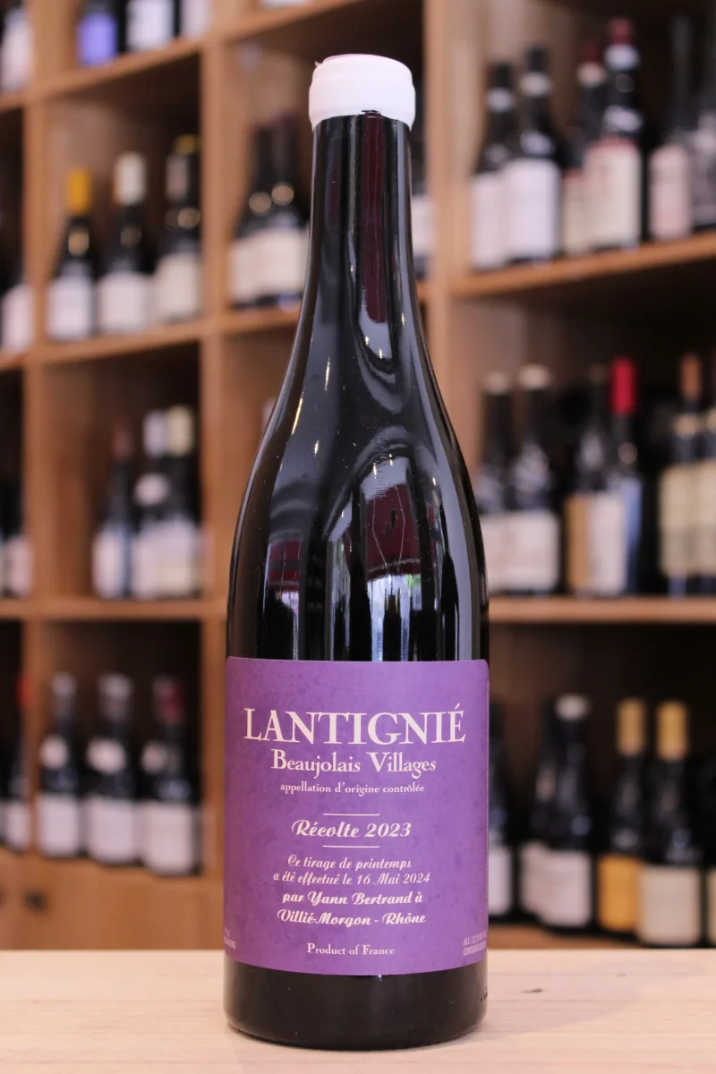 BEAUJOLAIS LANTIGNIE 2023 DOMAINE LES BERTRAND - Beaujolais Vins Rouges Harmonieux pour Chaque Occasion