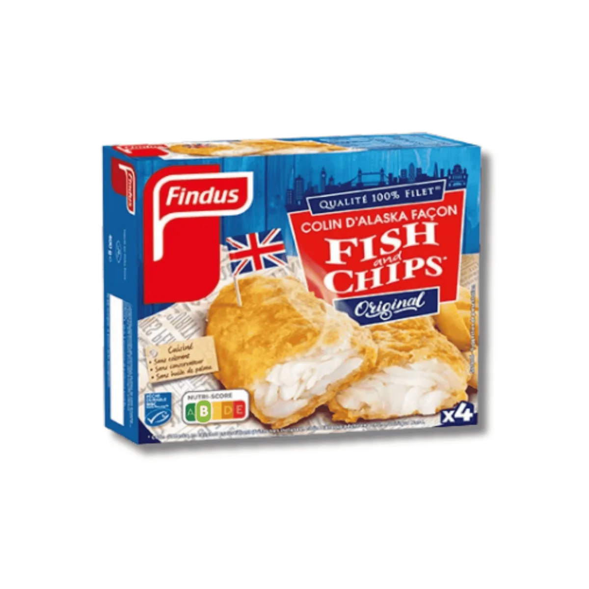 fish & chips x4 FPX FINDUS 400g - Saldi Straordinari – Offerte Speciali Disponibili Adesso