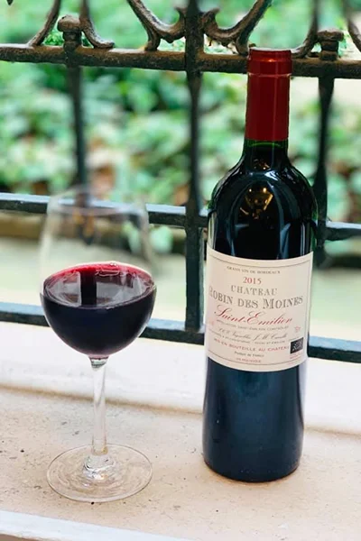 St-Emilion aop BIO Cht Robin des Moines - Vins Rouges Harmonieux pour Chaque Occasion Vin blanc moelleux - Les frères Moine 75cl - NOS DESTINATIONS -  le-gourmet-charentais