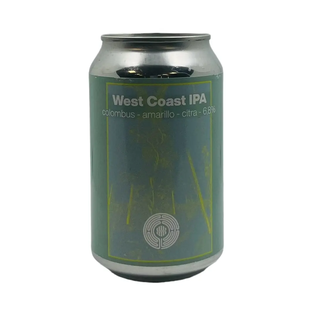 BIÈRE CANETTE WEST COAST IPA BRASSERIE DELABONNE - Vins Rouges Harmonieux pour Chaque lave Occasion