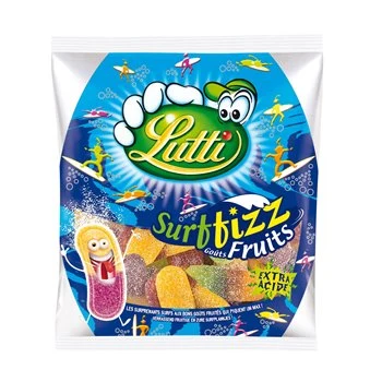 Bonbons LUTTI Surffizz Piquants Fruits - 200g - Kg Saldi Straordinari – Offerte Speciali Disponibili Adesso