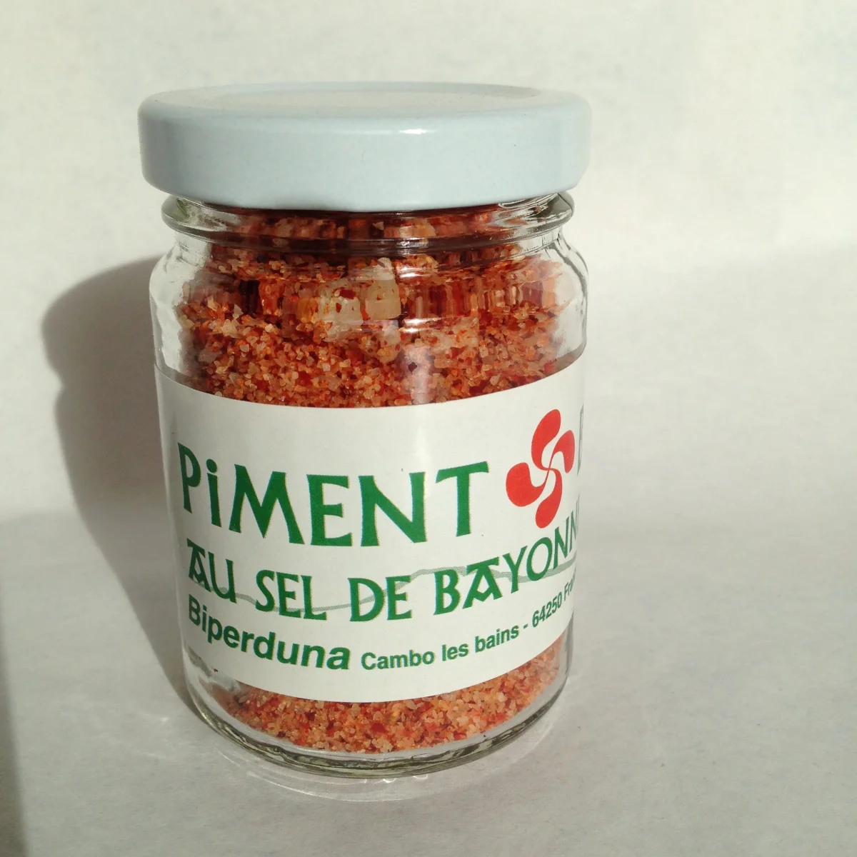 Sel de roche au Piment basque en pot de 80 g - Saldi Straordinari – Offerte Speciali Disponibili Adesso SEL FIN AU PIMENT D'ESPELETTE