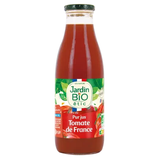 JB pur jus de tomate bio 75 cl - E-shop mondial – Produits durables, modernes et accessibles partout - Agriculture biologique