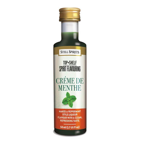 Top Shelf Crème De Menthe Saveur 50ml - Vins Rouges Harmonieux pour Chaque Occasion Menthe Fraîche 50/50 (50 ml) - Flavour Power | La Maison Du Vapoteur
