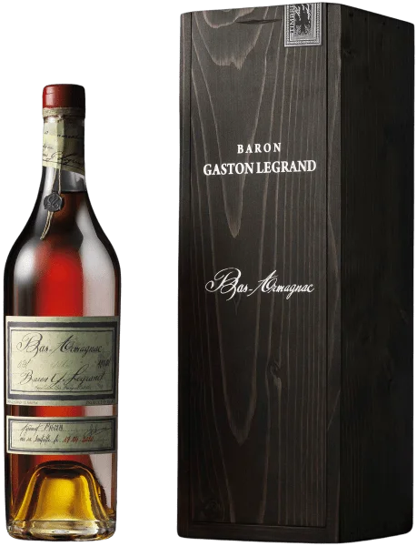 BARON LEGRAND ARMAGNAC MILLESIME 1959 70cl Vins Rouges Harmonieux Occasion