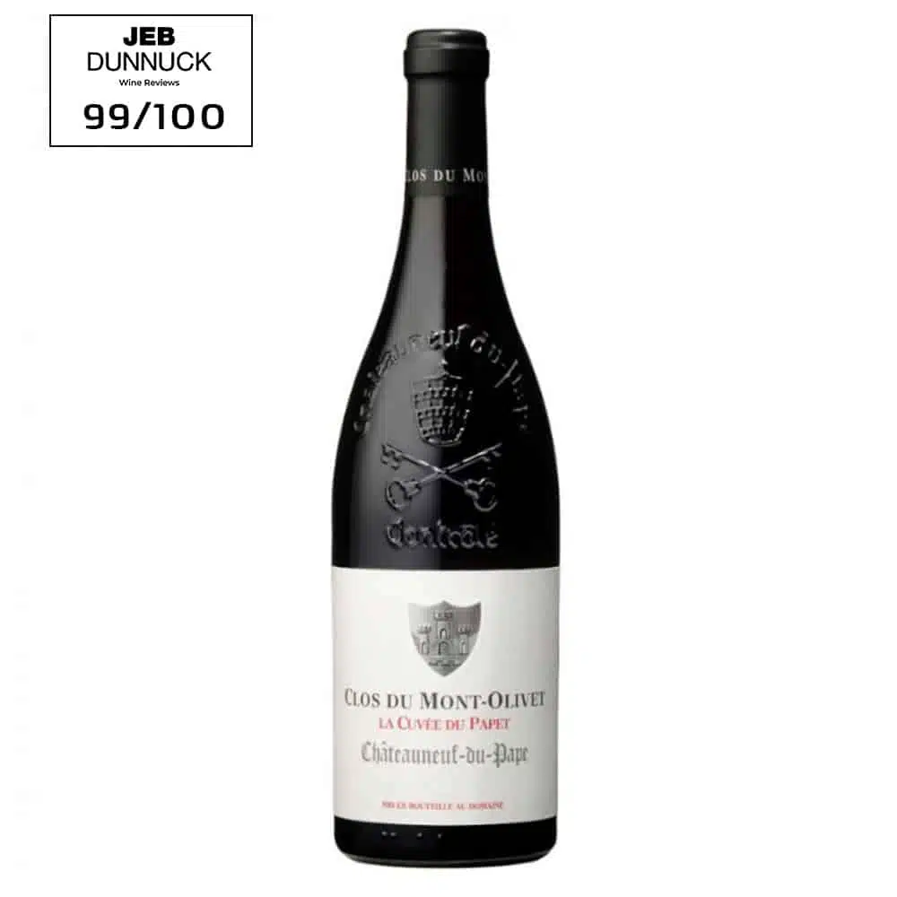 Clos du Mont-Olivet Chateauneuf-du-Pape La Cuvee du Papet 2019 - Vins Rouges Harmonieux Gard pour Chaque Occasion