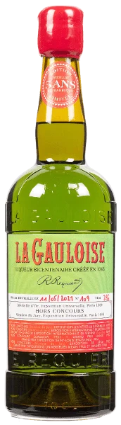LA GAULOISE LIQUEUR VERTE 5 ANS 45° DISTILLERIE DU CENTRE - Vins Rouges Harmonieux Côte pour Chaque Occasion