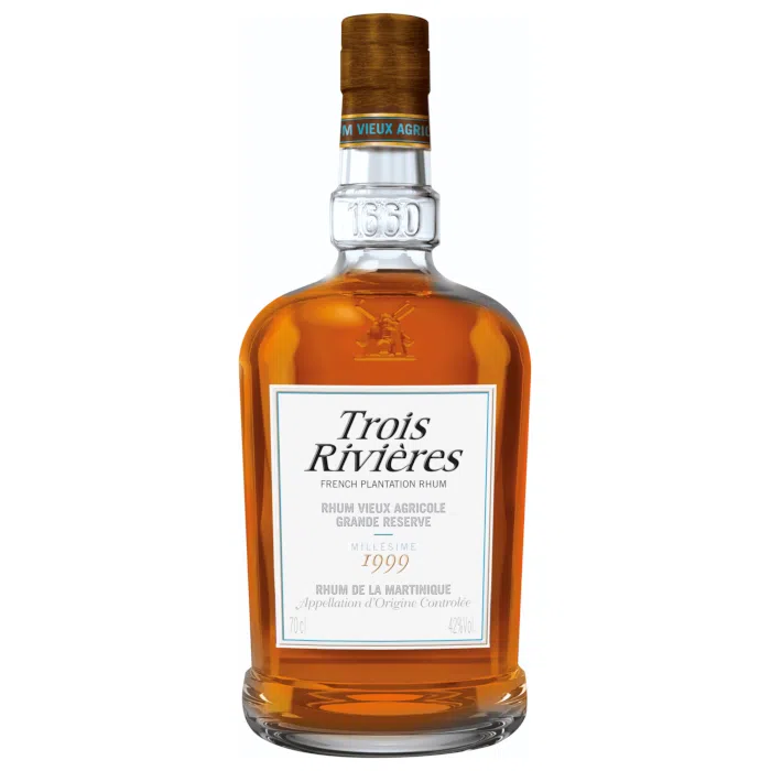 Trois Rivières – Millésime 1999 – Rhum 70CL 42° - Vins Rouges Harmonieux pour Chaque Occasion Rare Millésime 12 ans - Rivière du Mât