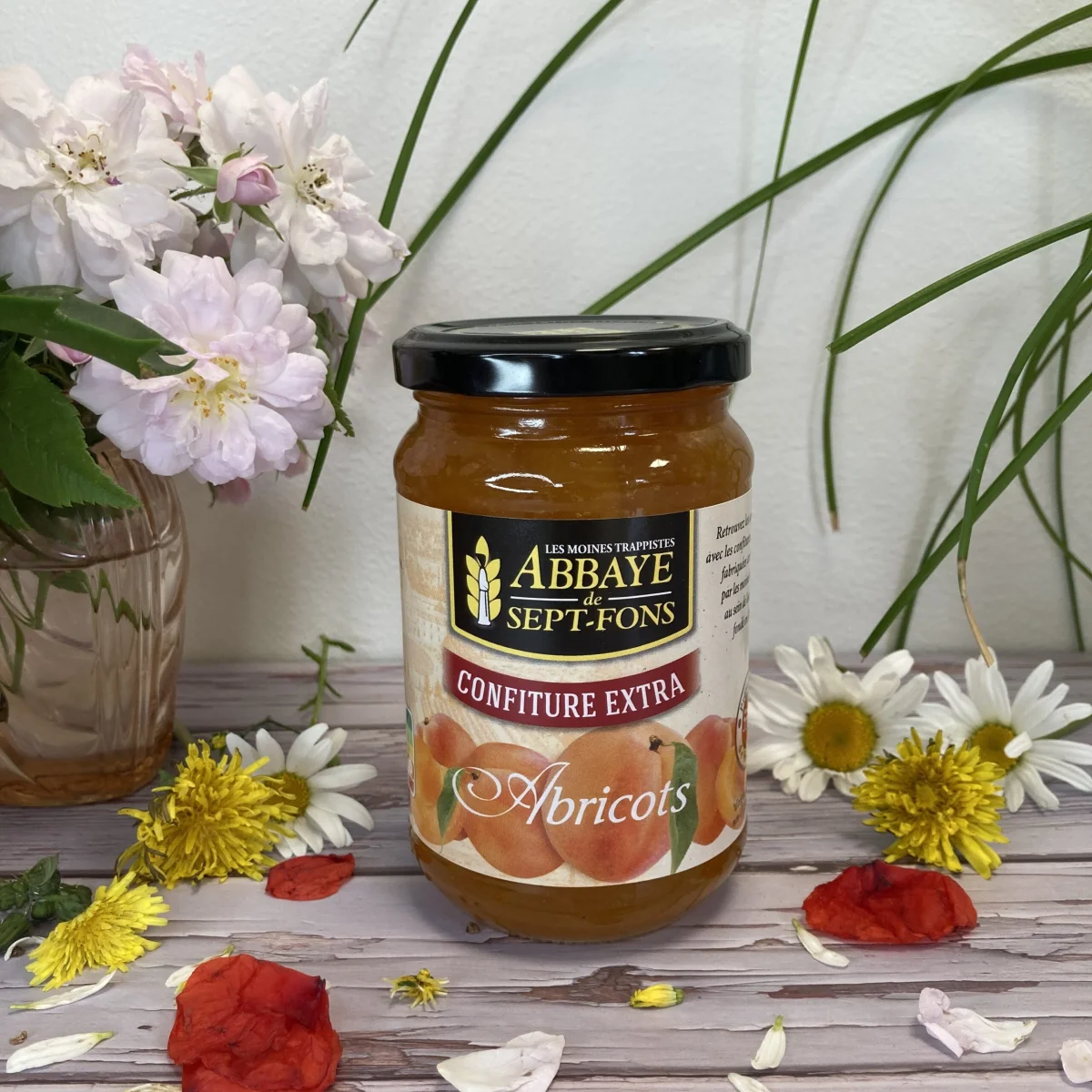 CONFITURE EXTRA ABRICOT SEPT-FONS - Vins Rouges Harmonieux pour Chaque Occasion - vin pétillant extra abricot - vin occasion