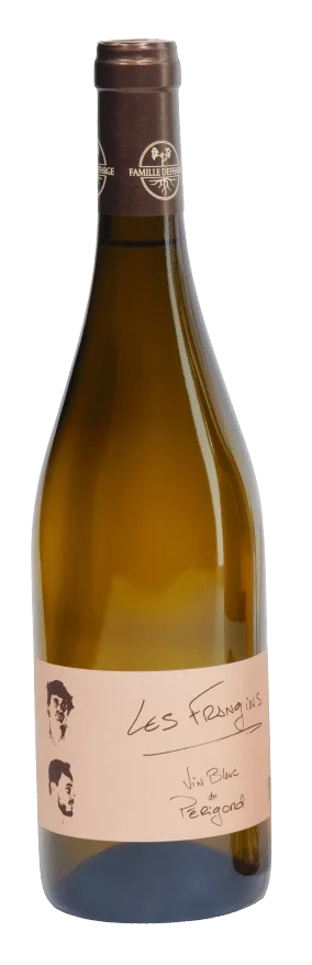 IGP PÉRIGORD BLANC SEC BIO « Les Frangins » BIO - Vins Rouges Harmonieux pour Chaque Occasion