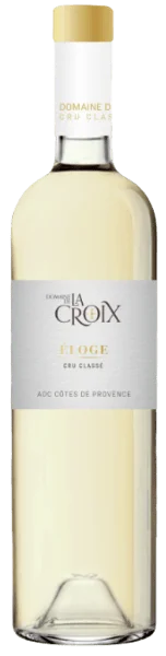 CUVÉE ÉLOGE CÔTES DE PROVENCE DOMAINE DE LA CROIX 2024 BLANC - Édition Limitée – L’Art de la Table Française en Promotion culinaire !