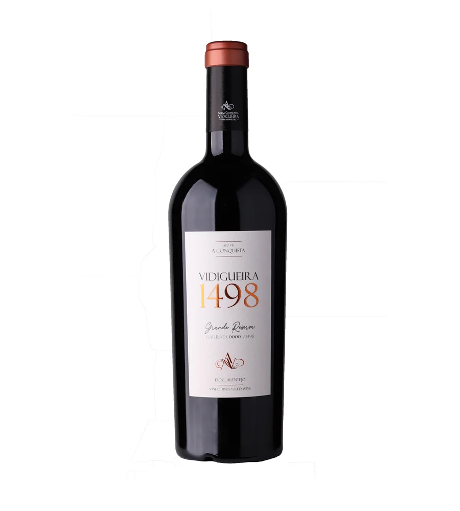Vin Rouge Vidigueira 1498 Grande Réserve 2014, 75cl Alentejo - Vins Rouges Harmonieux pour Chaque Occasion Mas Amiel Vintage Réserve
