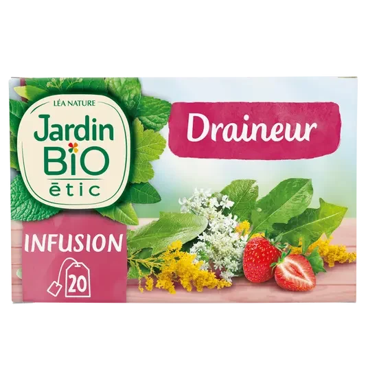 JB infusion draineur gourmands bio 30 g - E-shop mondial – Produits durables, modernes et accessibles partout