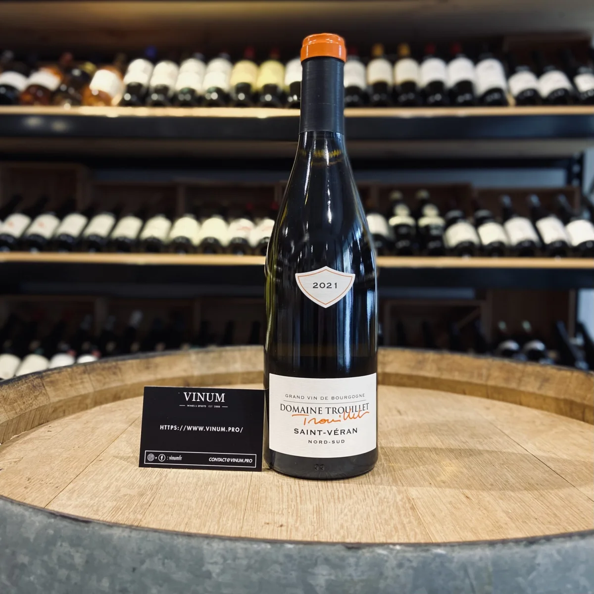 Domaine Trouillet Saint-Véran Nord-Sud 2024 - Vins Rouges Harmonieux pour heureux Chaque Occasion