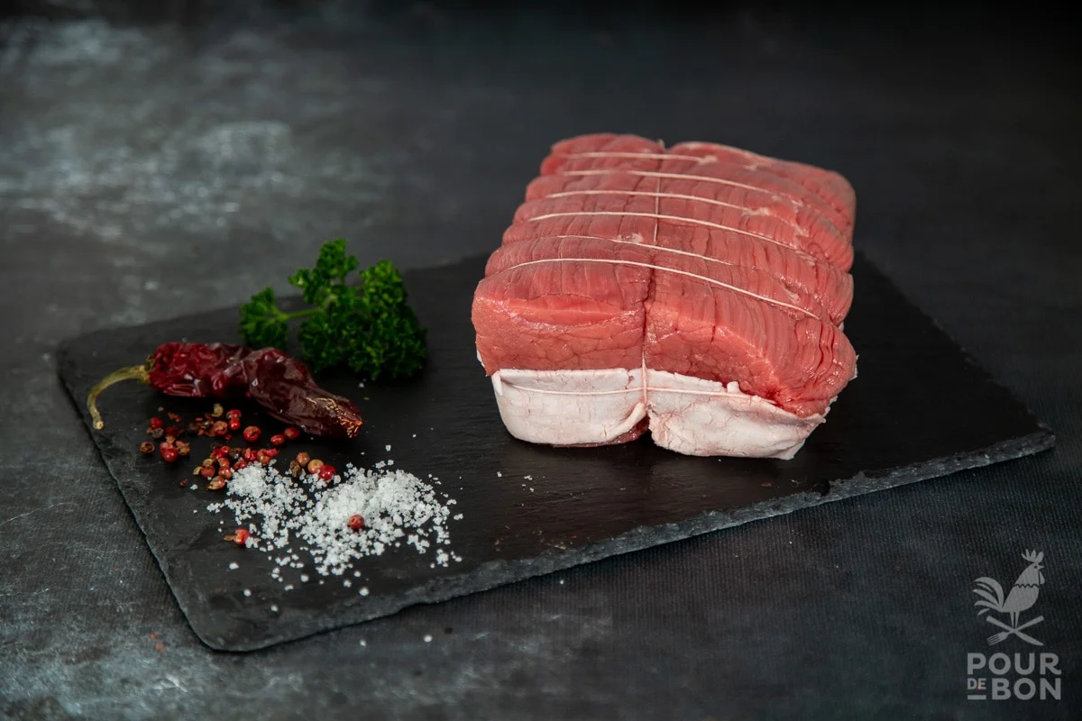Rôti boeuf Bio cœur tende tranche limousine Vins Rouges Harmonieux Occasion