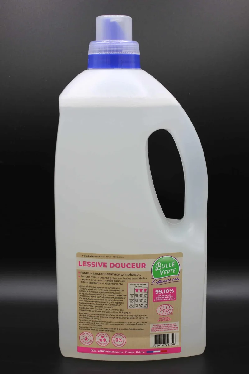 LESSIVE DOUCEUR - Vins Rouges Harmonieux pour Chaque Occasion Lessive liquide Pêche Ecodoo 5L concentrée | Greenweez