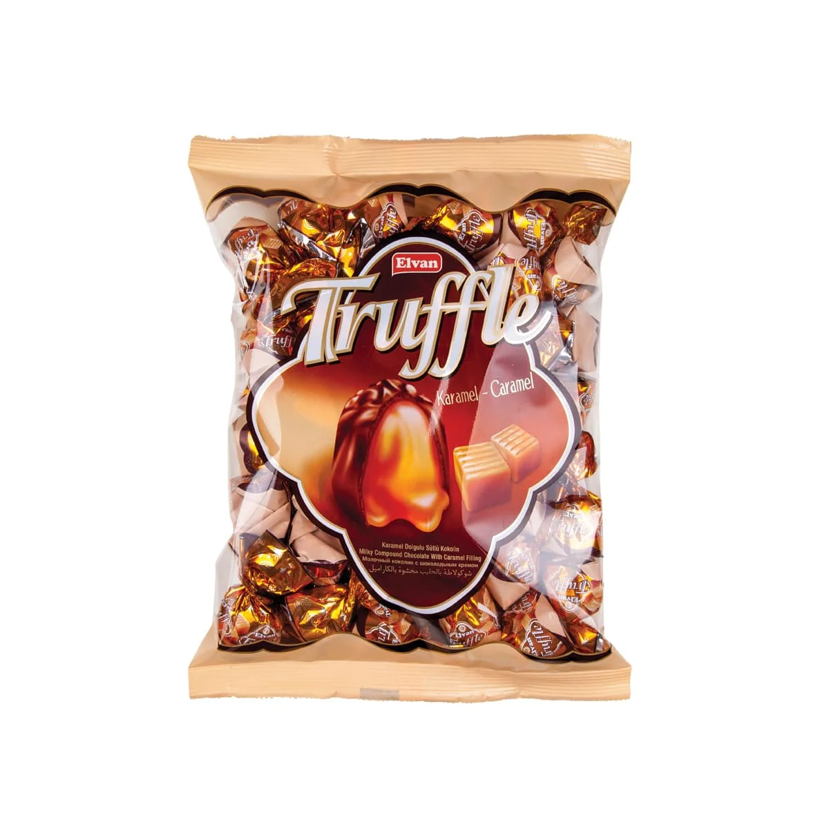 Elvan Truffle Milk Chocolate with Caramel Filling - Saldi Straordinari – Offerte Flan Speciali Disponibili Adesso