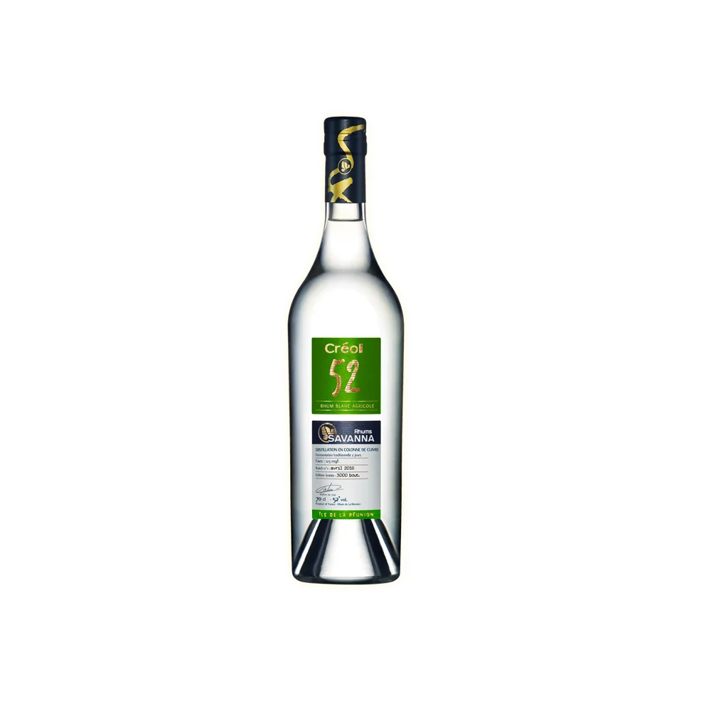 SAVANNA CREOL BLANC 52° 70CL - Vins Rouges Harmonieux pour Chaque Occasion Acheter Savanna Rhum Traditionnel Le Must 9 ans 45% | RumX