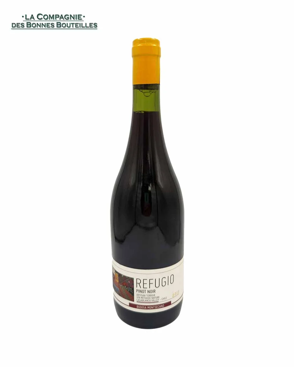 Vin Rouge - Chili - Montsecano - Refugio Pinot Noir - Casablanca - 2019 - 75cl - Vins Rouges Harmonieux pour Chaque Occasion LAN Reserva 2019 et 2018 | Decántalo
