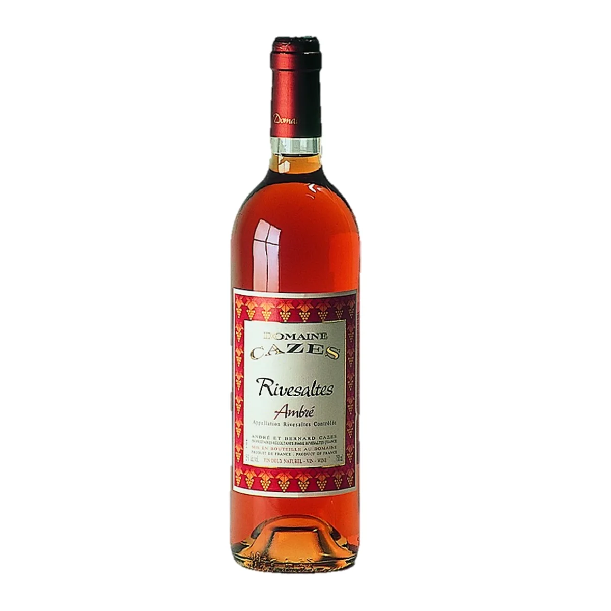 Domaine Cazes – Rivesaltes Ambré 1988 - Vins Rouges Harmonieux pour Chaque Occasion - Muscat