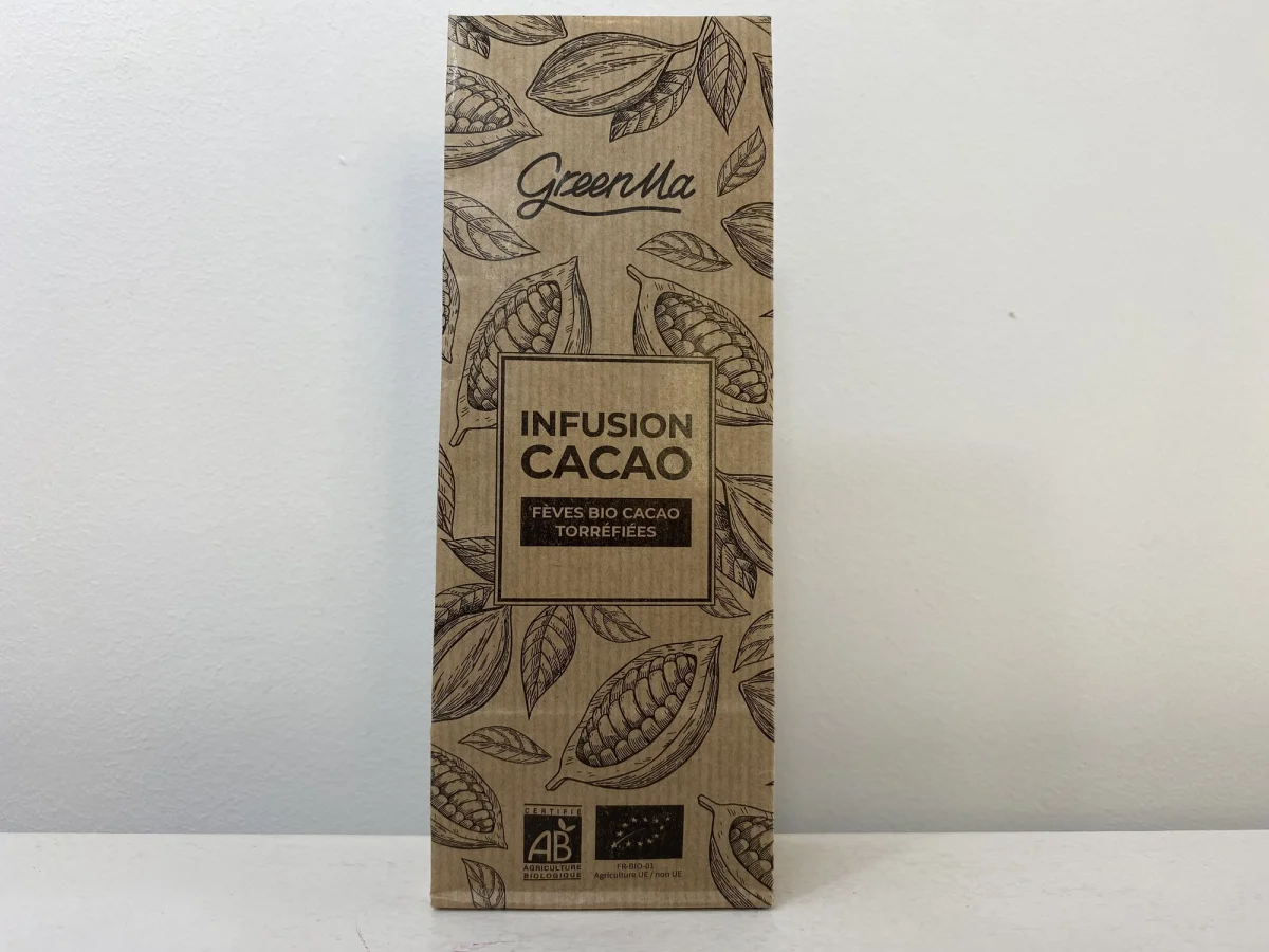 Infusion fèves cacao bio Eco-recharge kraft Édition Limitée Art Table Française Promotion