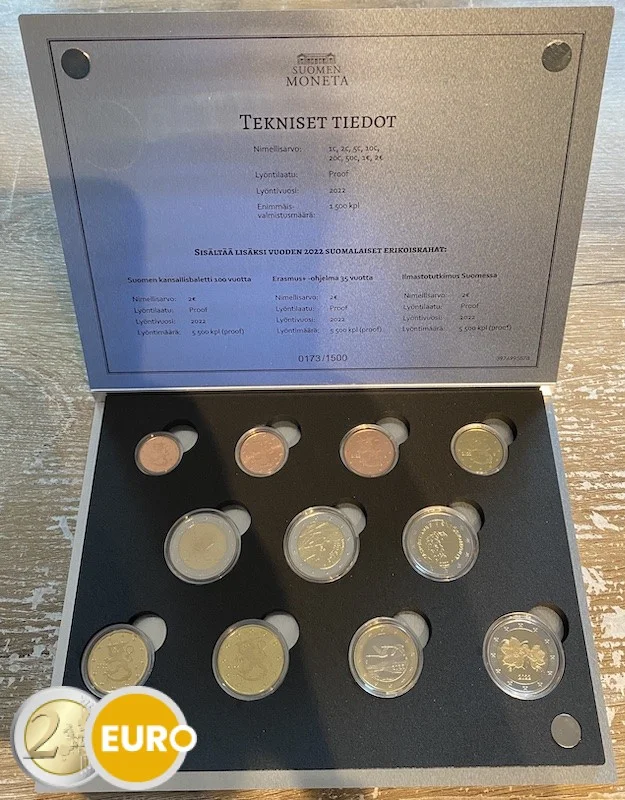 Euro set BE Proof Finland 2022 - Vins Rouges Harmonieux pour Chaque Occasion Château Beau-Séjour Bécot 2022 - rouge Saint-Émilion grand cru - Achat au  meilleur prix
