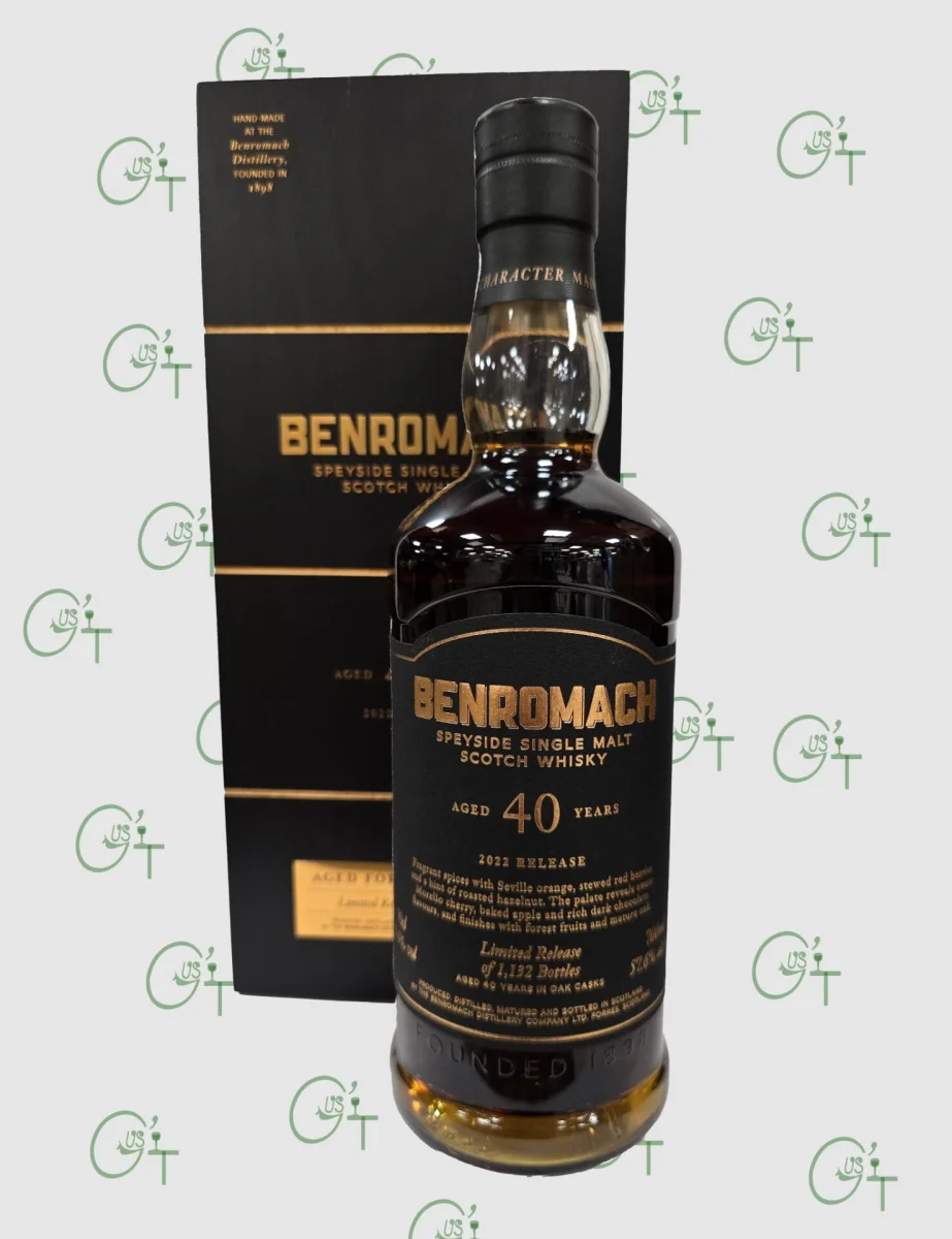 Whisky Benromach 40 ans, 2022 Release - Vins Rouges Harmonieux pour Chaque Occasion Chaque occasion mérite le bon choix. 🍾 Du vin pour accompagner votre  repas, un champagne pour célébrer ou un whisky pour une soirée entre amis…  La Cave Glotelho a ce qu'il vous
