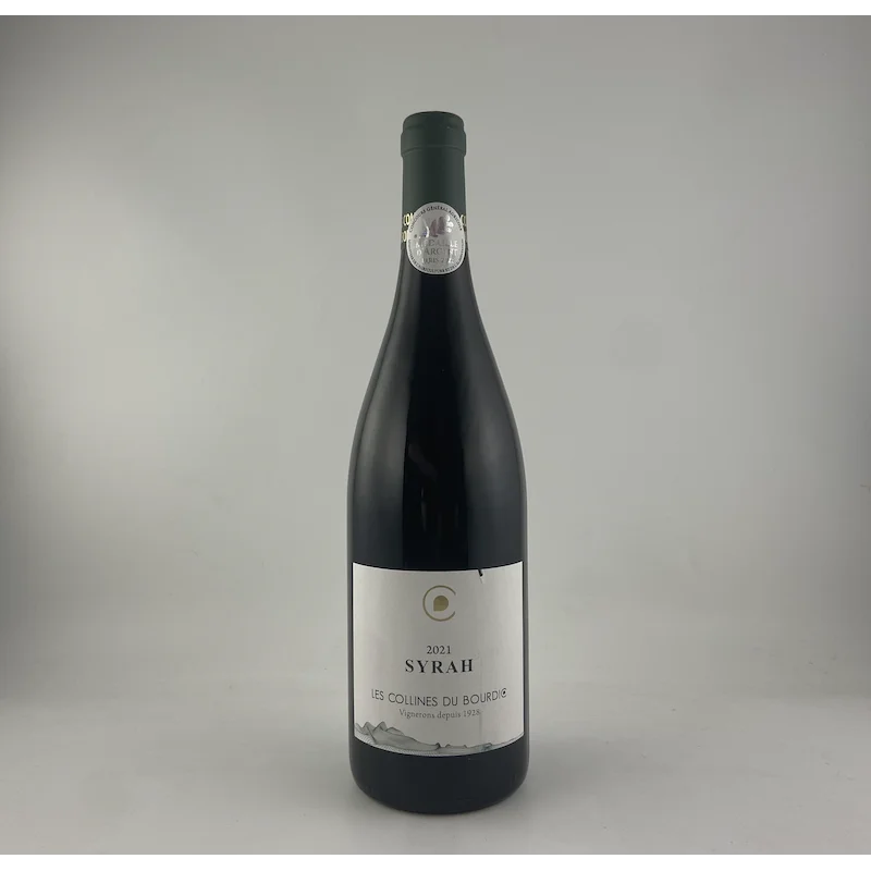 Syrah IGP Pays Collines Bourdic carton bts Vins Rouges Harmonieux Occasion
