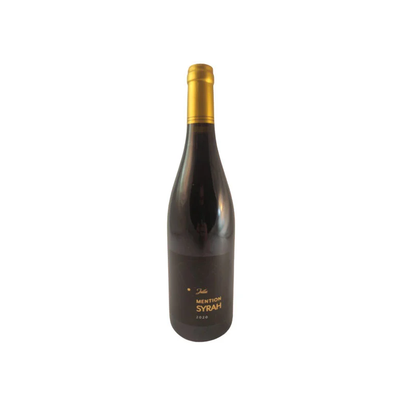 MENTION SYRAH 75cl - Vins Rouges Harmonieux pour Chaque Occasion Les vignes deviennent vieilles à partir de 35 ans (pour l'étiquetage)