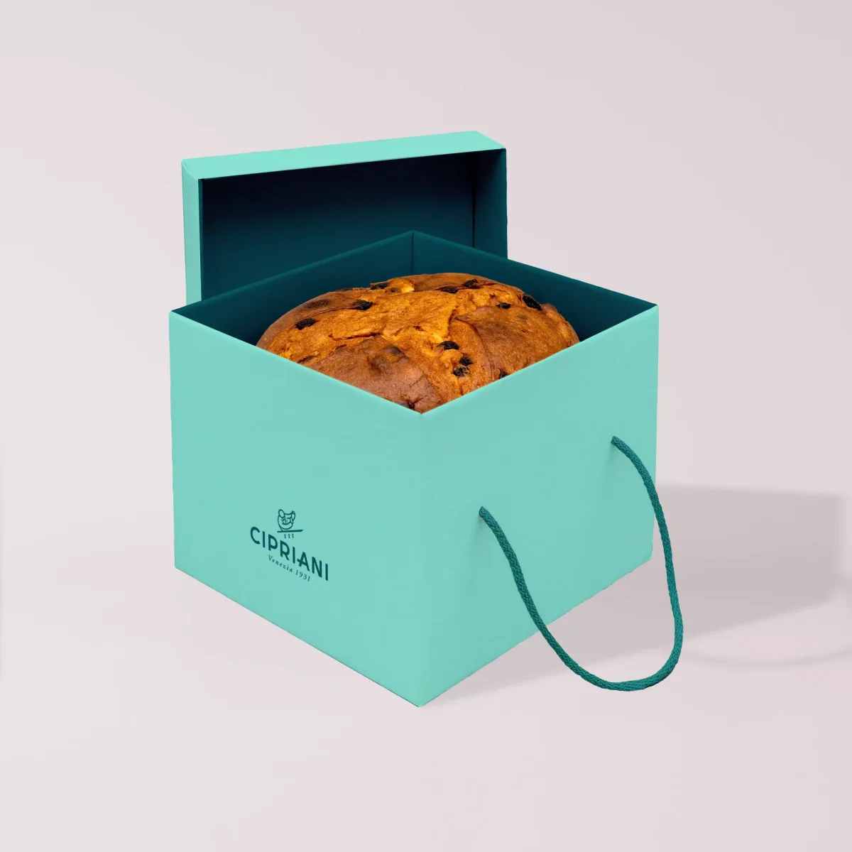 Panettone Cipriani en Boite- raisins secs Cipriani Food 1 kg - Vins Rouges Harmonieux pour Chaque Occasion Panettone Classique Elégance Boite Métal 1 KG | Come Delivery