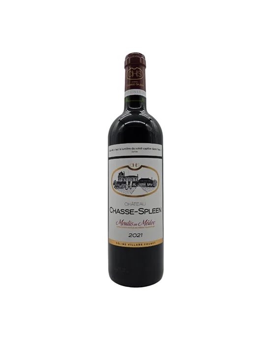 Château Chasse-Spleen AOP Moulis-en-Médoc 2021 - Vins Rouges Harmonieux pour Chaque Léognan Occasion