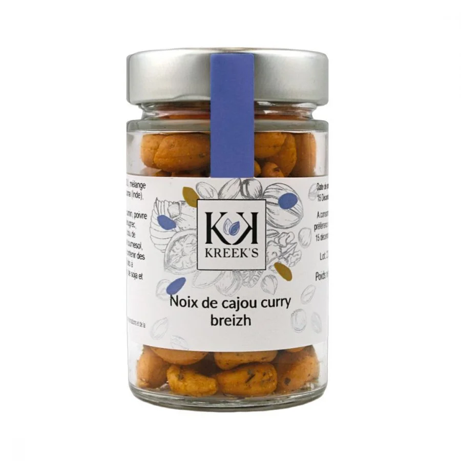 Noix de cajou curry breizh, 95 g - Équipements Outdoor pour Activités en Pleine Nature - {'count': 29, 'name': 'cajou'}