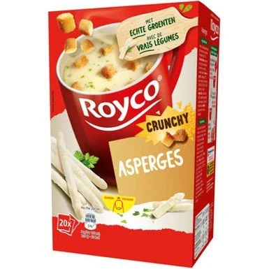 ROYCO SOUPE VEL. ASPERGES + CROUTONS Domicile 1 X 20 PIECES - Vins Rouges Harmonieux pour Chaque Occasion