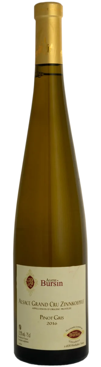 PINOT GRIS GRAND CRU ZINNKOEPFLE - Vins Rouges Harmonieux pour Chaque Occasion - montagny cru vin occasion