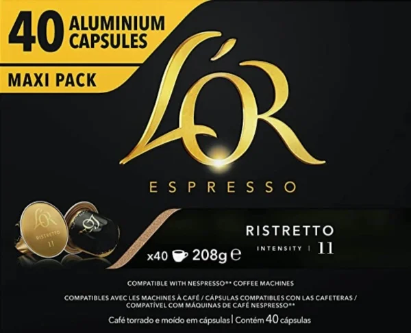 Maxi Pack da 40 capsule (208g) L’Or Espresso (Ristretto 11) - Vins Rouges Harmonieux pour Chaque Occasion Veuve Clicquot Rich On Ice Champagne 75cl | Drinks.ch