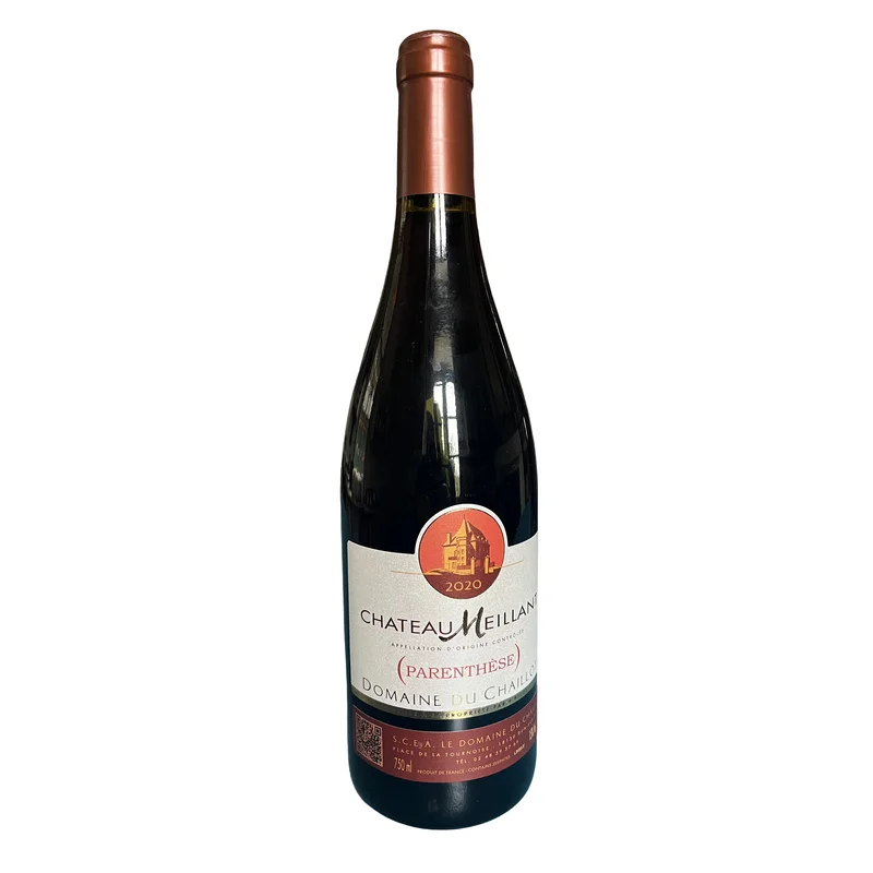A.O.C. Châteaumeillant Parenthèse Rouge - Vins Rouges Harmonieux pour Chaque Occasion Touraine - Parenthèse - 75cl - La Cave Gourmande