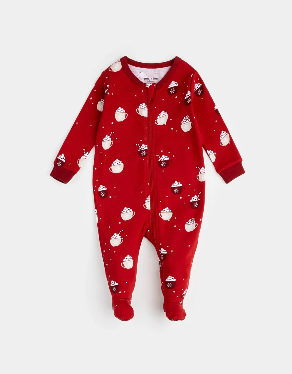 Dormeuse - Rouge à imprimés de chocolats chauds - Petit Lem - Boutique Maman & Bébé – Produits Essentiels au Quotidien Dormeuse à Noeud 0m+ - Forêt - Copper Pearl – CLÉMENT