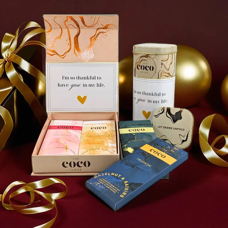 Love of Life – Luxury Intimate Gift Box of 4 Chocolate - Saldi Straordinari – Offerte Speciali Disponibili Adesso Luxury Chocolate Gifts for Employees - Melt Chocolates, London