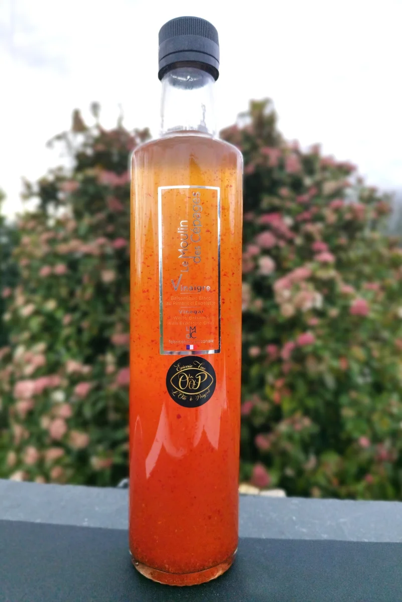 Vinaigre Balsamique Blanc d’Espelette Vins Rouges Harmonieux Occasion