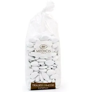 Dragées Avola Médicis – Excellence – Blanc – 1kg - ​Boulangerie-Pâtisserie | Pain au Levain & Viennoiseries​ VIENNOISERIES - Patisserie lacombe