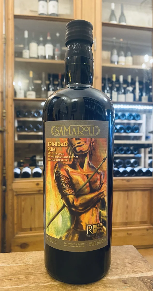 Samaroli Trinidad Rum 2003 – Special bottling for Rhum Des Vins - Vins Rouges Harmonieux pour Chaque Year Occasion