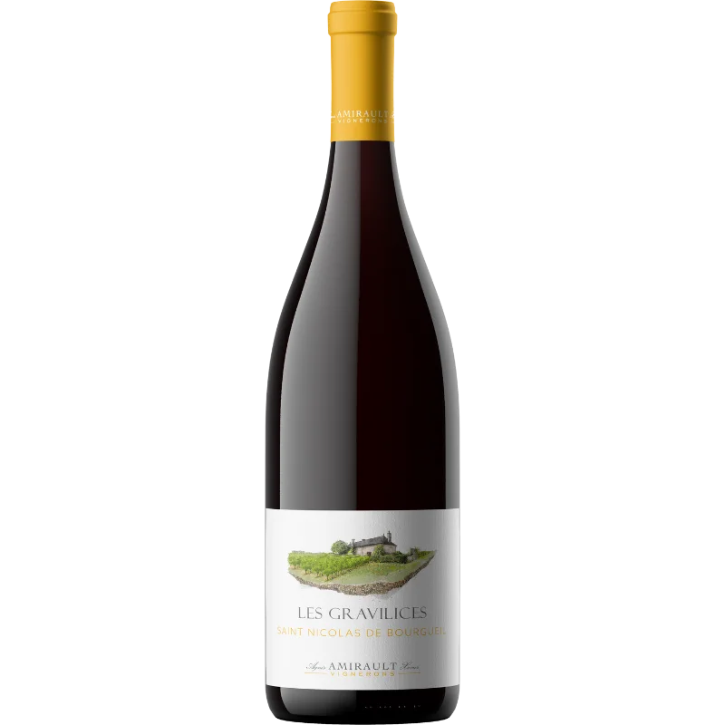 AOP SAINT-NICOLAS-DE-BOURGUEIL Gravilices Vins Rouges Harmonieux Occasion