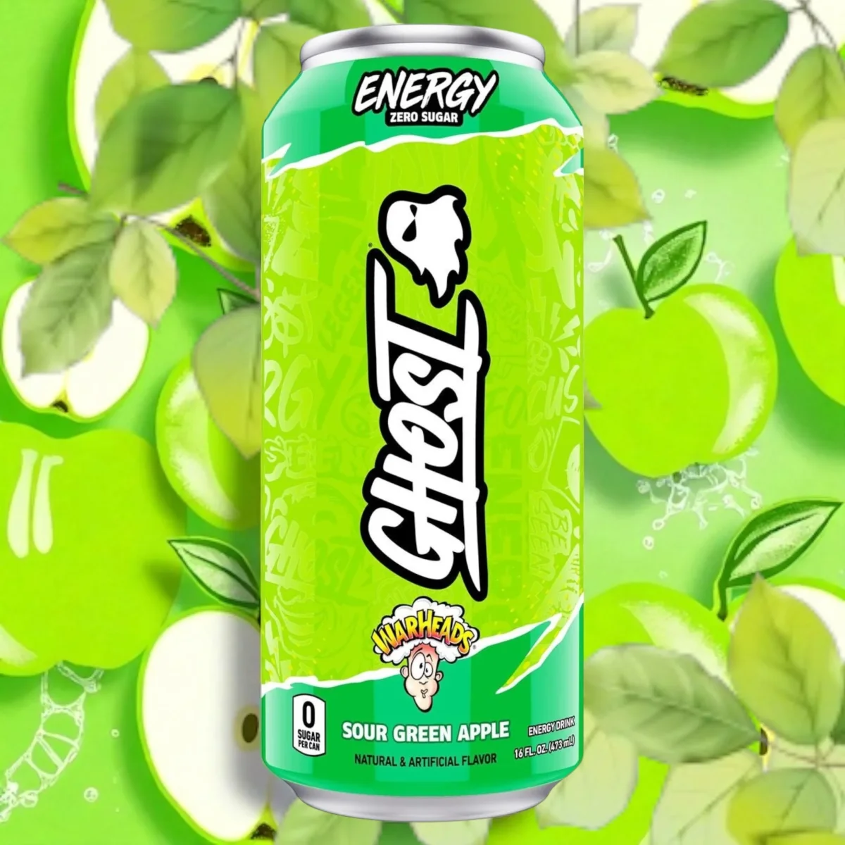 Ghost Energy Warheads sour pomme verte Saldi Straordinari Offerte Speciali Disponibili Adesso