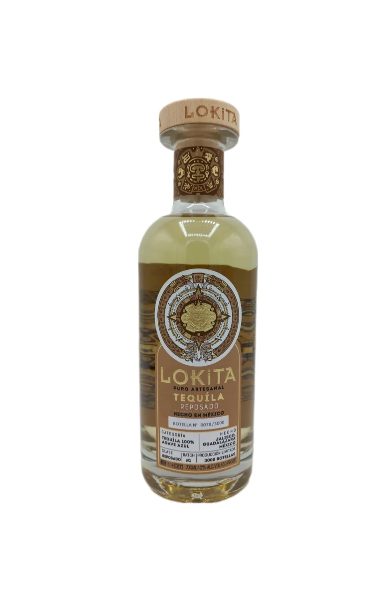 Tequila Lokita Reposado Vins Rouges Harmonieux Occasion
