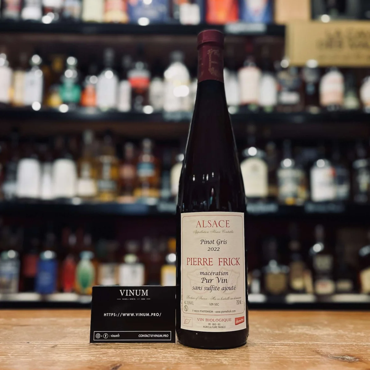 Pierre Frick Gris Macération Vins Rouges Harmonieux Occasion
