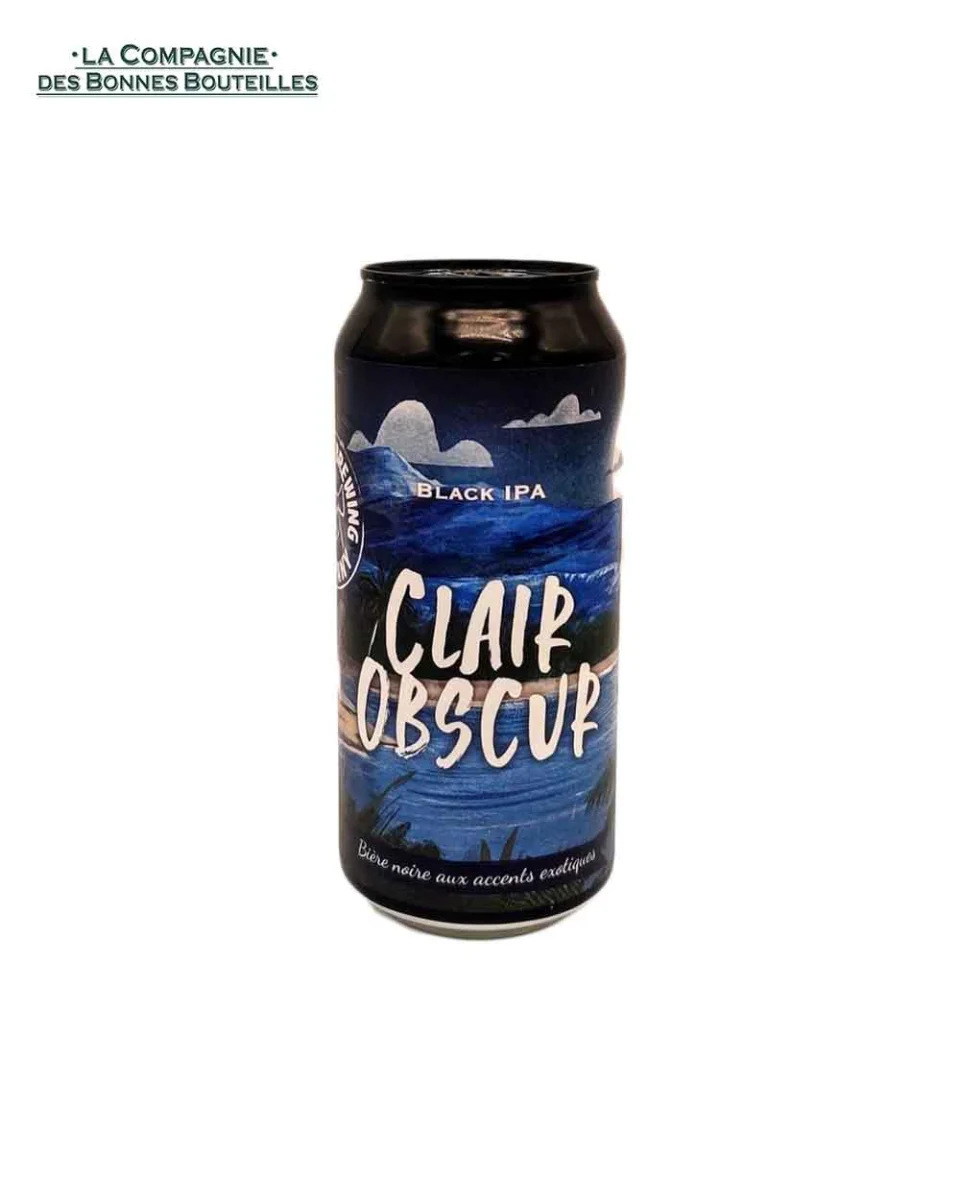 Bière Piggy Clair Obscur Black IPA 44cl Vins Rouges Harmonieux Occasion