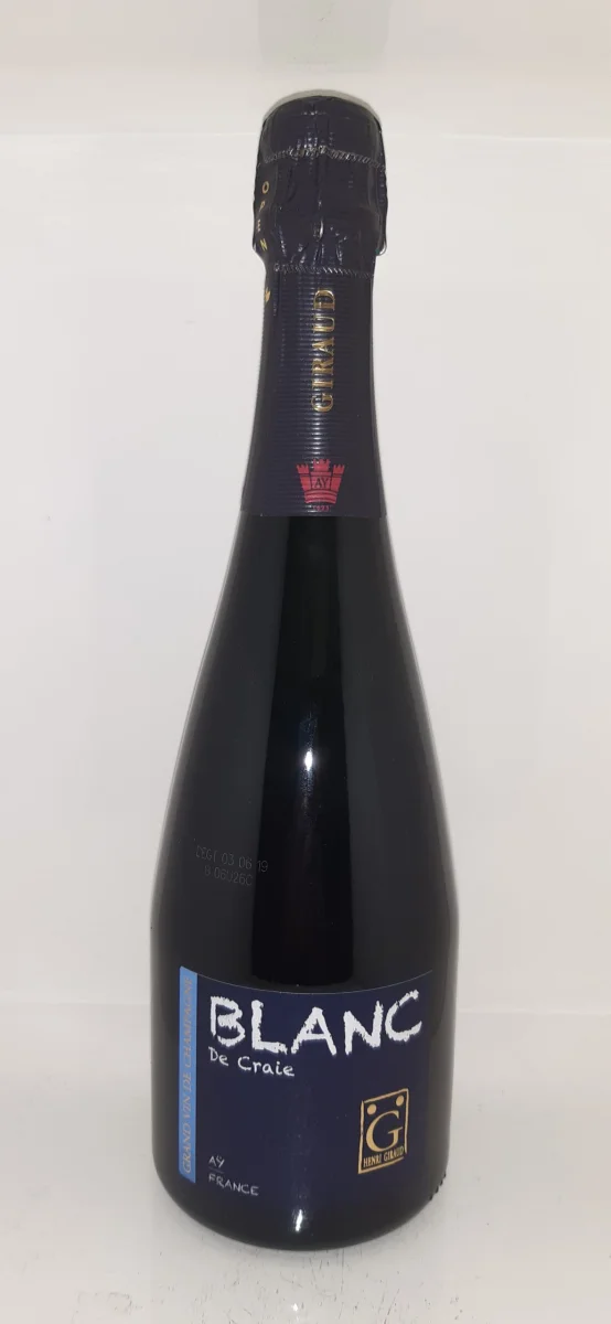 Champagne Henri GIRAUD Blanc de Craie Blanc de Blancs Brut - Vins Rouges Harmonieux pour Chaque Occasion - etienne calsac craie blanc vin occasion