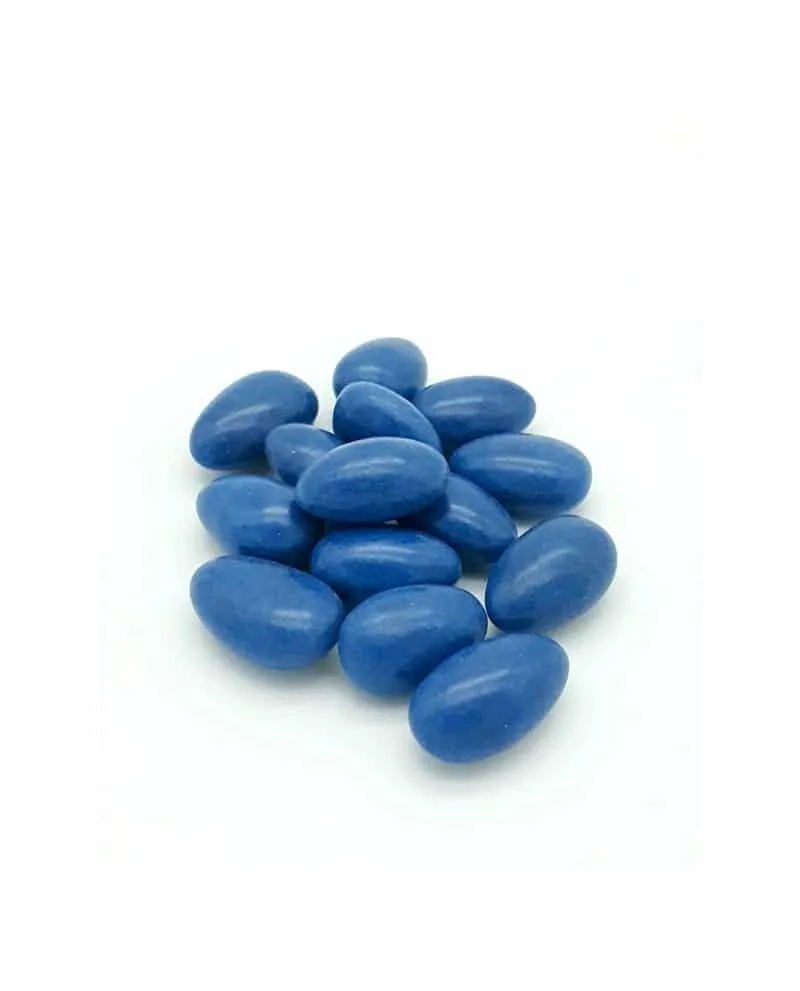 Dragées amandes Opéra – Bleu marine – 500g - ​Boulangerie-Pâtisserie | Pain au Levain & Viennoiseries​ Pain d'amandes La Dunkerquoise | Vente biscuit Nord | Le Ch'ti Marché